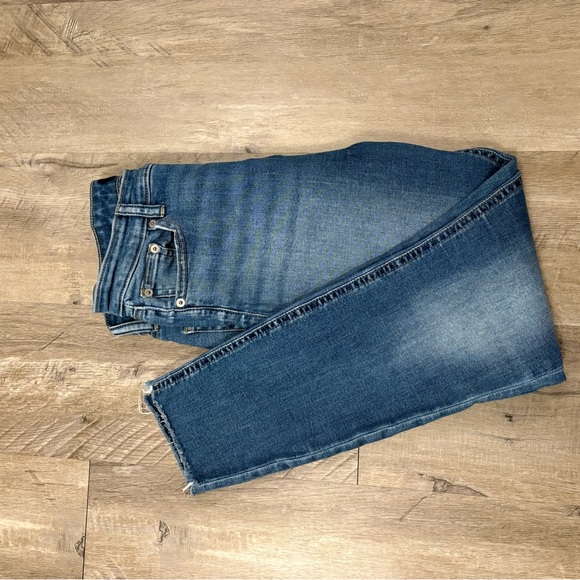 Lucky Brand High Rise Skinny Ankle Jean Size 6/28 Button Fly - Picture 7 of 7